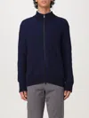 Hugo Boss Sweater Boss Men Color Blue In Blau