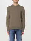 Hugo Boss Boss Lope Crewneck Sweater In Brown