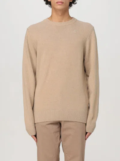 Hugo Boss Sweater Boss Men Color Camel In Camel