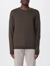 Hugo Boss Sweater Boss Men Color Green In Brown