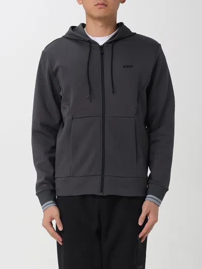 Hugo Boss Sweater Boss Men Color Grey In Gray
