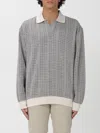 Hugo Boss Boss C Sota 102 Sweatshirt Off White In Gray