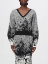 Hugo Boss Sweater Boss Woman Color Multicolor In Black