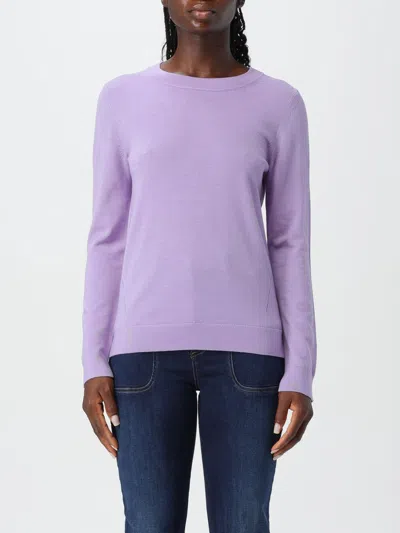 Hugo Boss Sweater Boss Woman Color Violet In Violett