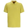 Hugo Boss Interlock-cotton Polo Shirt With Logo Print In Green