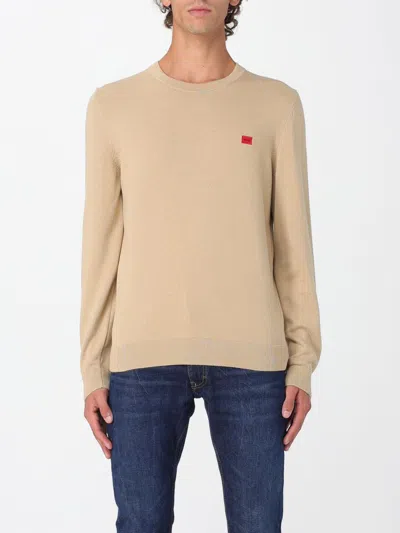 Hugo Boss Sweater Hugo Men Color Beige In Neutral