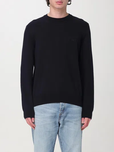 Hugo Boss Jumper Hugo Men Colour Blue