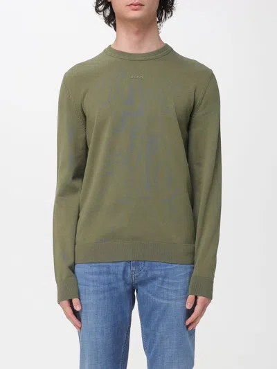 Hugo Boss Sweater Men Hugo In Green