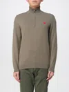 Hugo Boss Sweater Hugo Men Color Green In Neutral