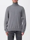 Hugo Boss Sweater Hugo Men Color Grey In Gray