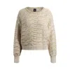 Hugo Boss Sweater With 3d Knit In Multi