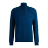 HUGO BOSS SWEATER WITH COLOR-BLOCKING AND LOGO