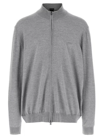 Hugo Boss Sweaters In Gray