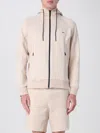 Hugo Boss Zip-up Hoodie With Logo Patch