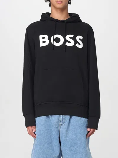 Hugo Boss Sweatshirt Boss Herren Farbe Schwarz In Black
