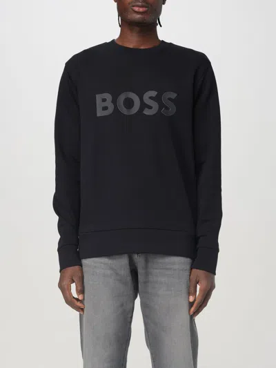 Hugo Boss Sweatshirt Boss Men Color Black In Schwarz