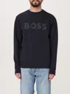 Hugo Boss Boss Man Sweatshirt Black Size Xl Cotton In Blue