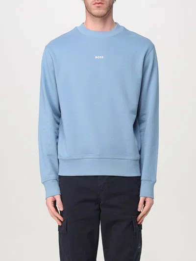 Hugo Boss Sweatshirt Boss Men Color Blue