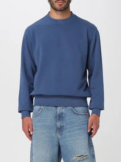 Hugo Boss Sweatshirt Boss Men Color Blue