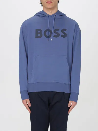 Hugo Boss Sweatshirt Boss Men Color Blue