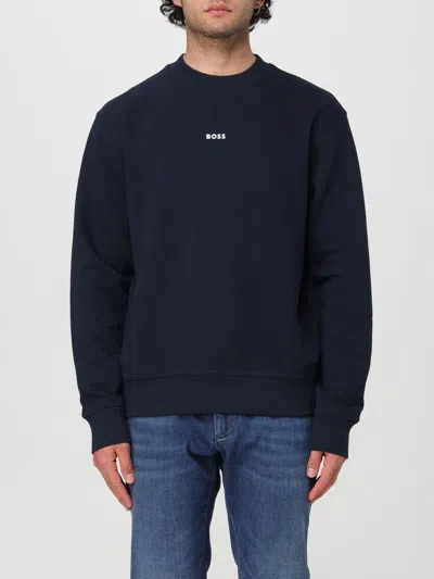 Hugo Boss Sweatshirt Boss Men Color Blue