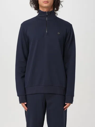 Hugo Boss Sweatshirt Boss Men Color Blue In Blau
