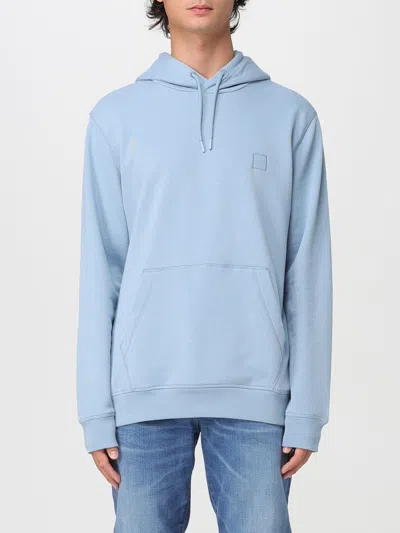 Hugo Boss Sweatshirt Boss Men Color Gnawed Blue