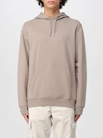 Hugo Boss Sweatshirt Boss Men Color Green In Gray