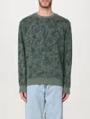 Hugo Boss Boss Man Sweatshirt Dark Green Size M Cotton In Grün