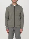 Hugo Boss Regular Fit Gray Zip Up Hoodie In Grau