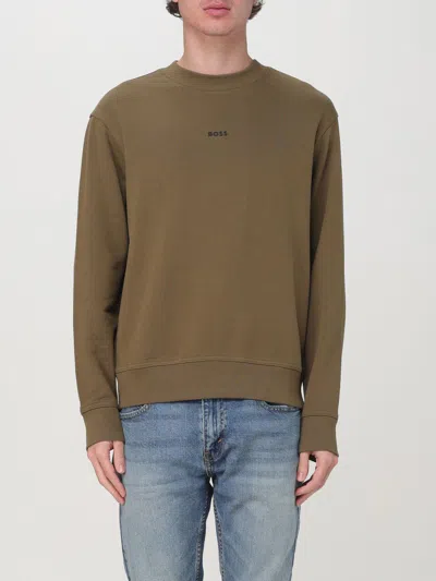 Hugo Boss Sweatshirt Boss Men Color Grey In Grau