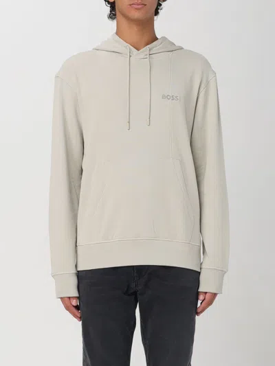 HUGO BOSS SWEATSHIRT BOSS MEN COLOR SAND,F86734054