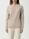 Hugo Boss Sweatshirt Boss Woman Color Beige In Neutral
