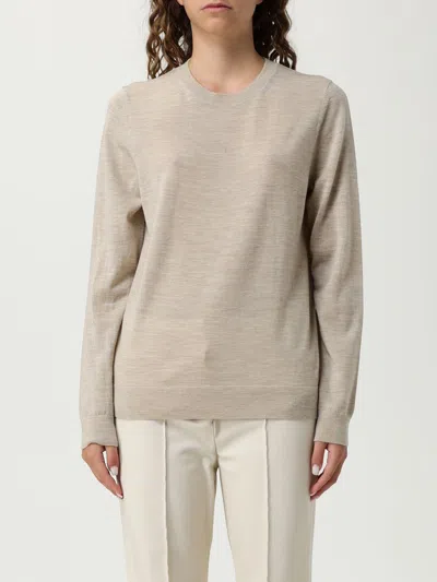 Hugo Boss Sweatshirt Boss Woman Color Beige In Neutral
