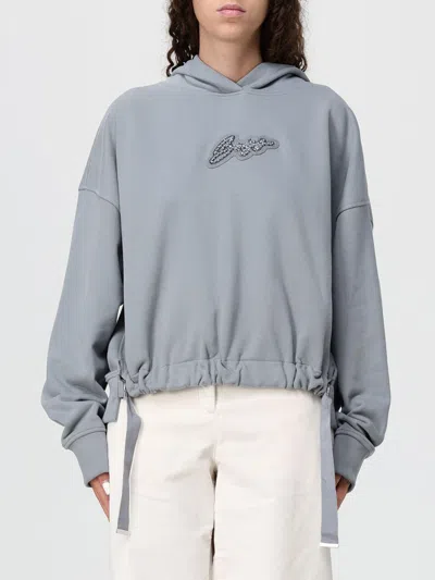 Hugo Boss Sweatshirt Boss Woman Color Grey In Blue