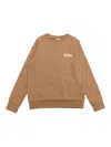Hugo Boss Sweatshirt In Brown
