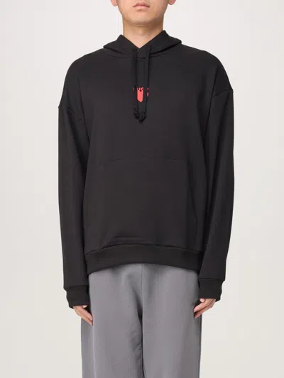 HUGO BOSS SWEATSHIRT HUGO MEN COLOR BLACK,426719002