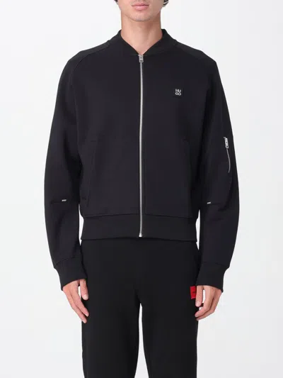 HUGO BOSS SWEATSHIRT HUGO MEN COLOR BLACK,H28679002