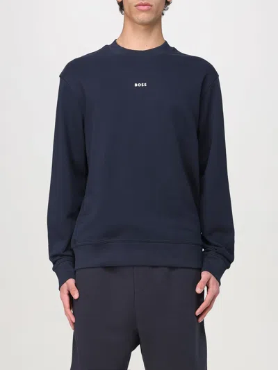 Hugo Boss Sweatshirt Hugo Men Color Blue