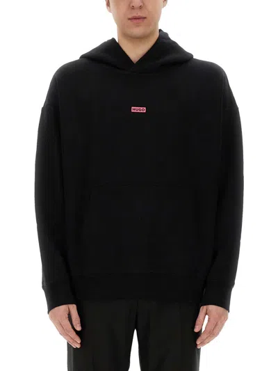 Hugo Boss Boss Sweatshirt "nazardo" In Black