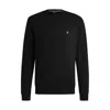 Hugo Boss Sweatshirt With Double B Monogram In Black
