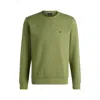 Hugo Boss Sweatshirt With Double B Monogram In Green