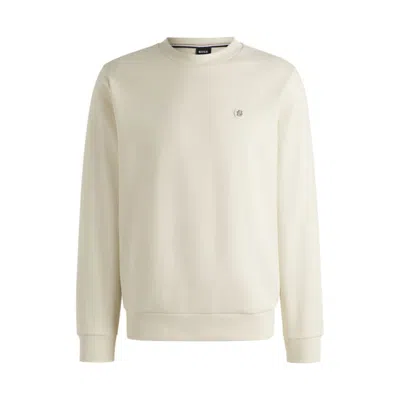 HUGO BOSS SWEATSHIRT WITH DOUBLE B MONOGRAM