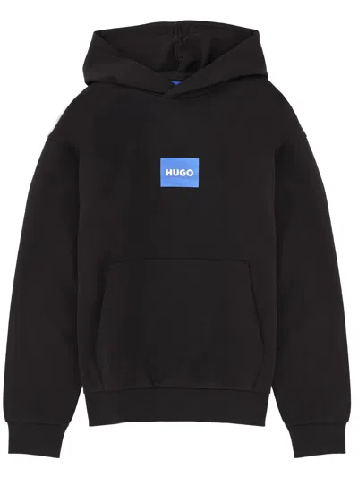Hugo Boss Hoodie Mit Logo-patch In Multi