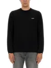 Hugo Boss T-shirt With Logo In Black
