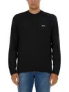 Hugo Boss T-shirt With Logo In Black