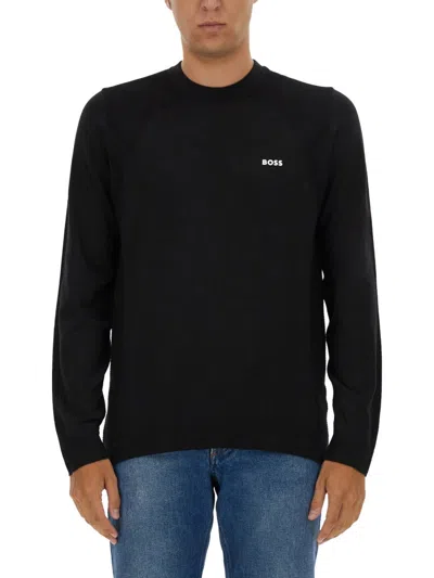 HUGO BOSS SWEATSHIRT WITH LOGO
