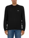 Hugo Boss T-shirt With Logo In Black