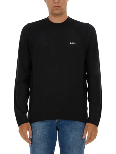 HUGO BOSS SWEATSHIRT WITH LOGO