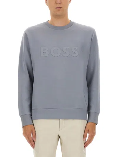 HUGO BOSS SWEATSHIRT WITH LOGO